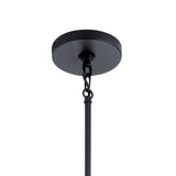 Kichler Armand 4-Light Black Modern/Contemporary Geometric Large Hanging Pendant Light