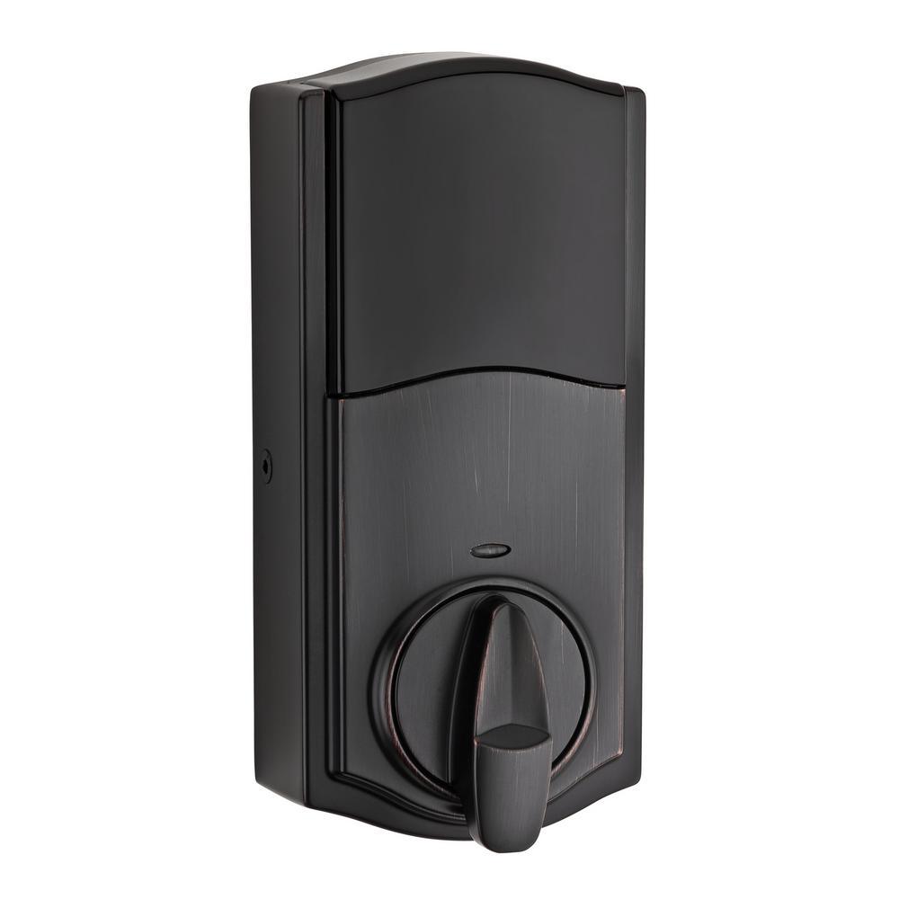 Z-Wave SmartCode 914 Venetian Bronze Single Cylinder Electronic Deadbolt Featuring SmartKey Security - Super Arbor