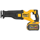 FLEXVOLT 60-Volt MAX Lithium-Ion Cordless Brushless Reciprocating Saw Kit with 2 Batteries 9.0 Ah, Charger and Bag