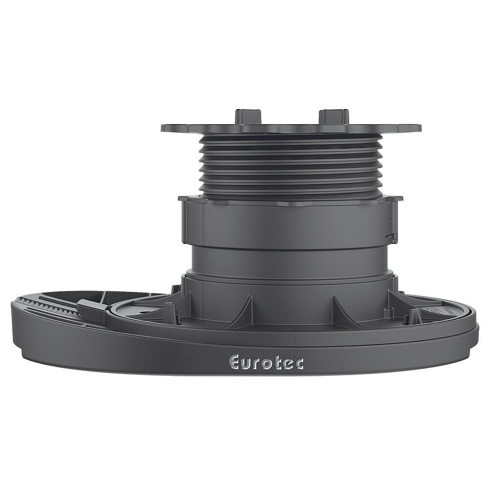 Eurotec 1-1/8-in Black Plastic Post Base Support (10-Pack)