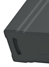 Blue Hawk 23-Gallon Black Plastic Touchless Trash Can
