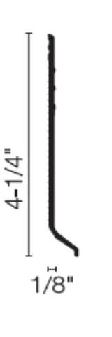Flexco Merit Base Sculpture Buff 0.125-in T x 4.25-in W x 480-in L Vinyl Wall Base