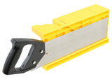 Blue Hawk 14-in Blade x 2.25-in Depth ABS Plastic Miter Box with Back Saw