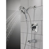 Vesna In2ition 2-in-1 Single-Handle 5-Spray Tub and Shower Faucet in Chrome (Valve Included) - Super Arbor
