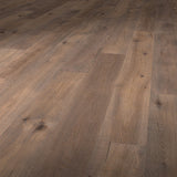 Flooors by LTL Oak Brown hardwood flooring — carton and plank detail