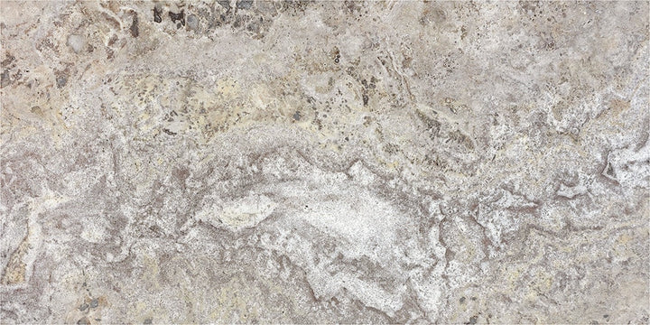Satori Silver Ash 12-in x 24-in Honed Natural stone Travertine Floor and Wall Tile product image