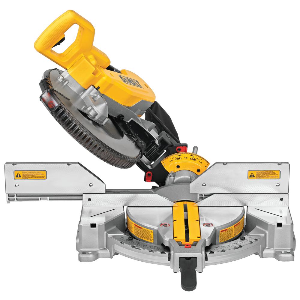 15 Amp Corded 12 in. Double Bevel Compound Miter Saw with Bonus Heavy-Duty Work Stand - Super Arbor