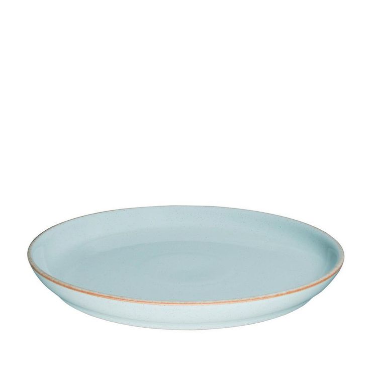 Heritage Pavilion Light Blue Coupe Dinner Plate