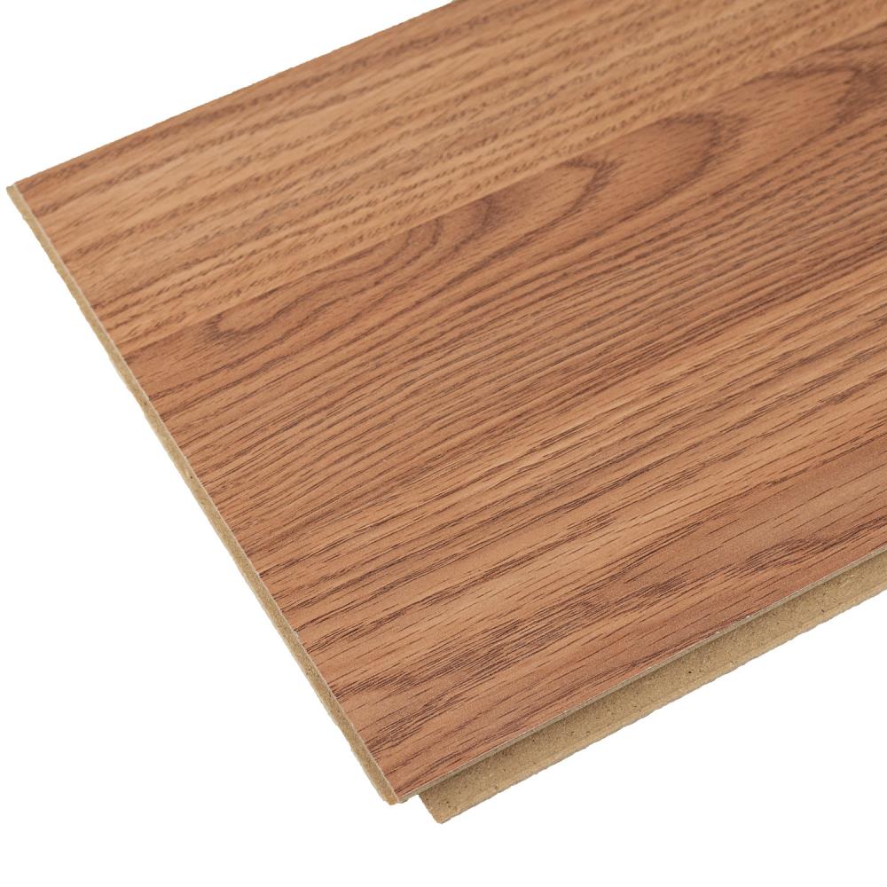 Project Source Natural Oak 8.05-in W x 3.96-ft L Smooth Wood Plank Laminate Flooring