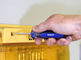 Kobalt 20-Piece Acetate Handle Screwdriver Set, Nickel-Plated Hardened Steel