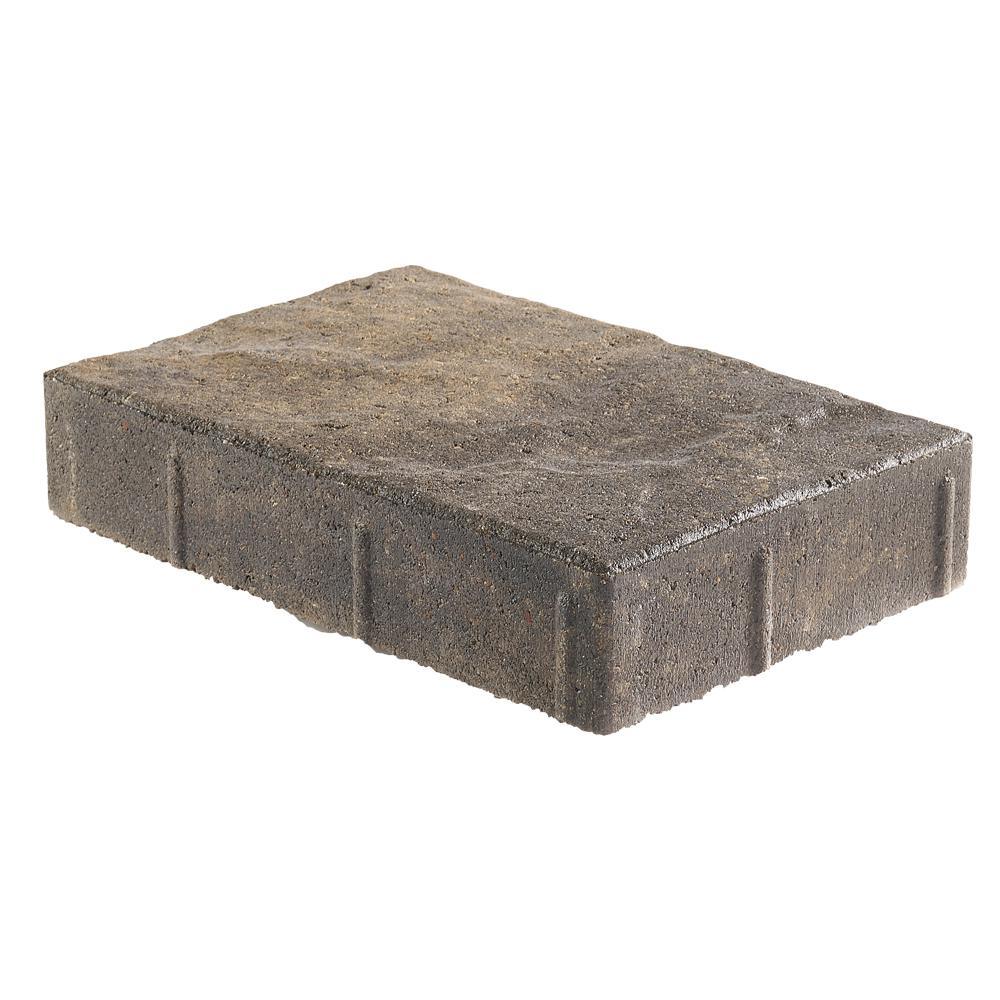 Taverna 11.81 in. L x 7.87 in. W x 1.97 in. H Rectangle Earth Blend Concrete Paver (192-Piece/124 sq. ft./Pallet) - Super Arbor