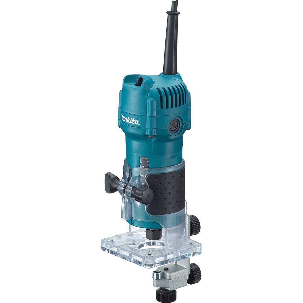 4 Amp 1/4 in. Fixed Base Laminate Trimmer - Super Arbor