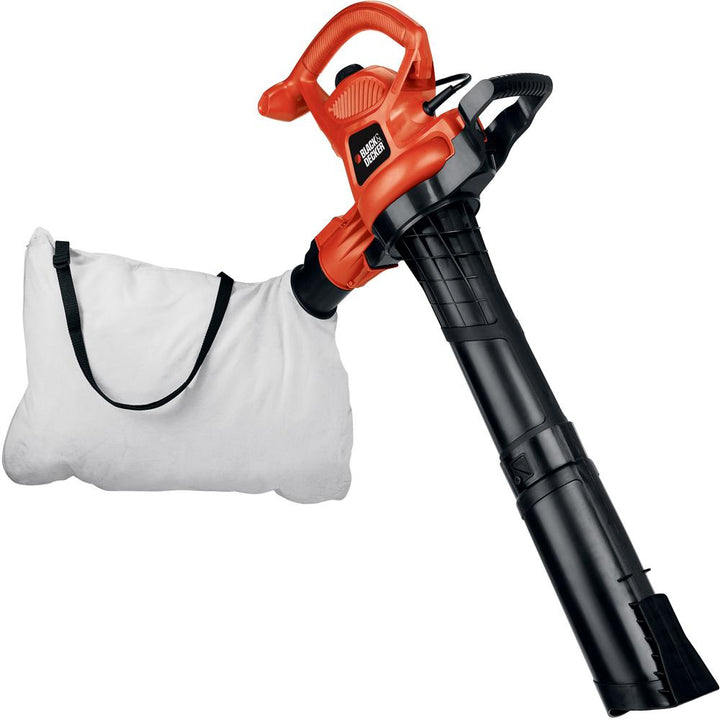BLACK+DECKER 230 MPH 385 CFM 12-Amp Corded Electric 3-in-1 Handheld Leaf Blower/Vacuum/Mulcher - Super Arbor