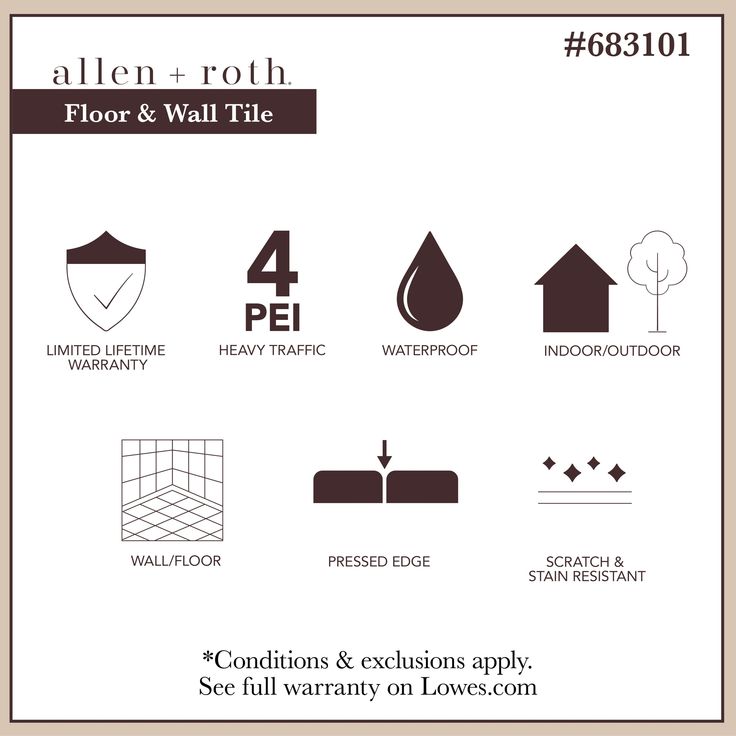 Style Selections Sovereign Stone Pearl 12-in x 24-in Glazed Porcelain Marble Stone Look Floor Tile