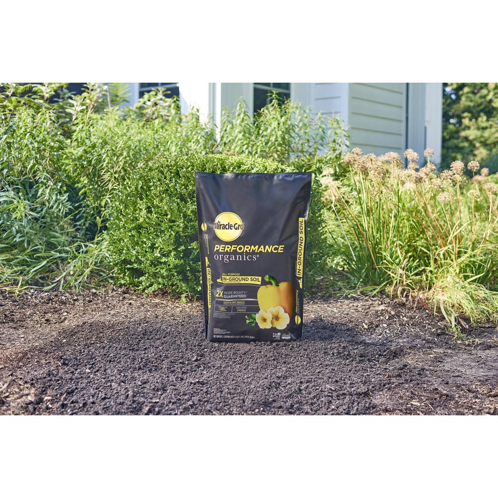 Miracle-Gro 1.3 cu. ft. Performance Organics All Purpose In-Ground Garden Soil - Super Arbor