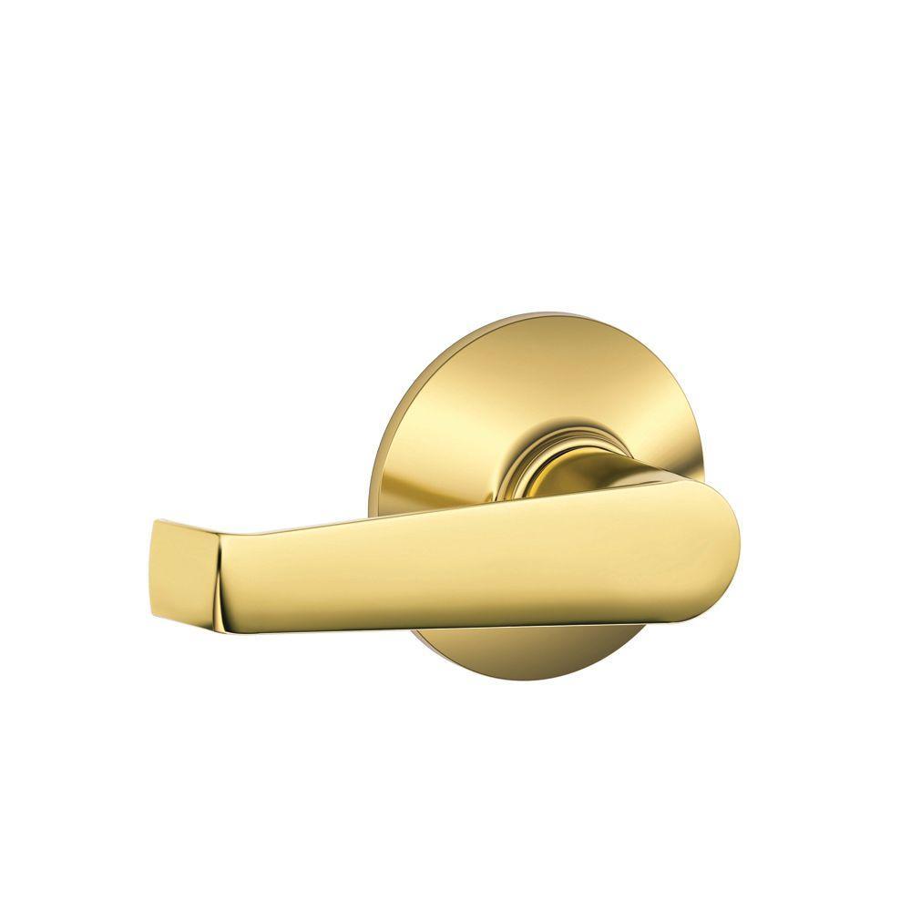 Elan Satin Chrome Passage Hall/Closet Door Lever - Super Arbor
