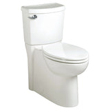 American Standard Cadet 3 White Round Standard Height 2-Piece Toilet, 12-in Rough-In