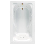 Cadet EverClean 72 in. x 42 in. Whirlpool Tub in White