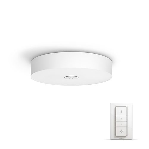Philips Hue White Ambiance Fair LED Dimmable Smart Ceiling Light with Dimmer Switch