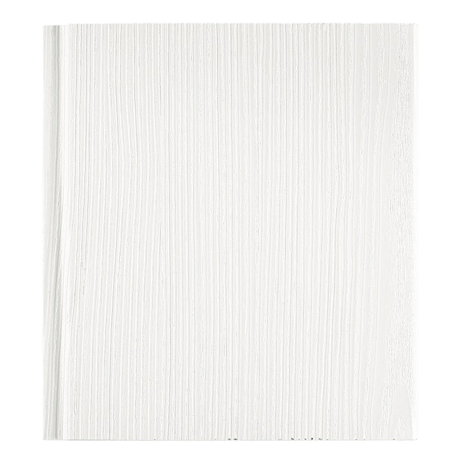Armstrong Ceilings WoodHaven ceilings and walls Classic White Mdf Surface-mount Ceiling Plank Sample