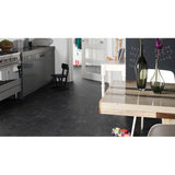 Forbo Flooring Systems Marmoleum Cinch Loc Seal Black 10-mm T x 12-in W x 12-in L Waterproof Tile Look Laminate Flooring (6.78-sq ft / Carton)