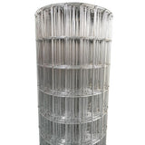Acorn International 100-ft x 3-ft 14-Gauge Silver Rolled Fencing with Mesh Size 2-in x 4-in