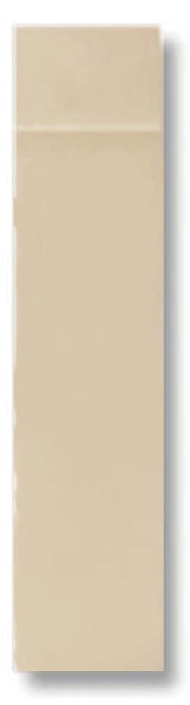 Flexco Almond 0.375-in T x 4.5-in W x 96-in L Vinyl Cove Base