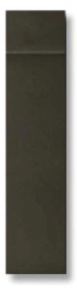 Flexco Black Dahlia 0.375-in T x 4.5-in W x 96-in L Vinyl Cove Base
