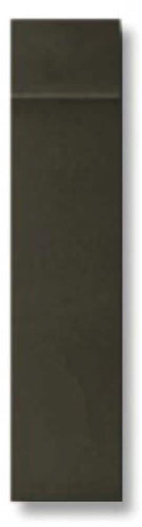 Flexco Black Dahlia 0.375-in T x 4.5-in W x 96-in L Vinyl Cove Base