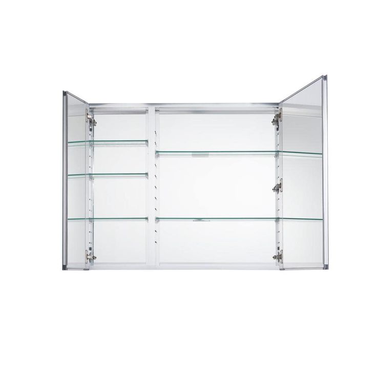 Pegasus 30 in. W x 30 in. H Rectangular Medicine Cabinet with Mirror