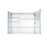 Pegasus 30 in. W x 30 in. H Rectangular Medicine Cabinet with Mirror