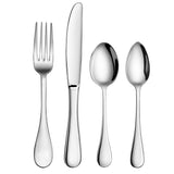 Rain 20-Piece 18/10 Flatware Set Service for 4