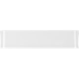 ABOLOS Metro Snow White Subway 3 in. x 12 in. Glossy Glass Wall Tile (10 sq. ft. / case)