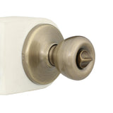 Tylo Antique Brass Privacy Bed/Bath Door Knob - Super Arbor