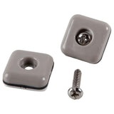 1 in. Square Adhesive Furniture Glides (8 per Pack)