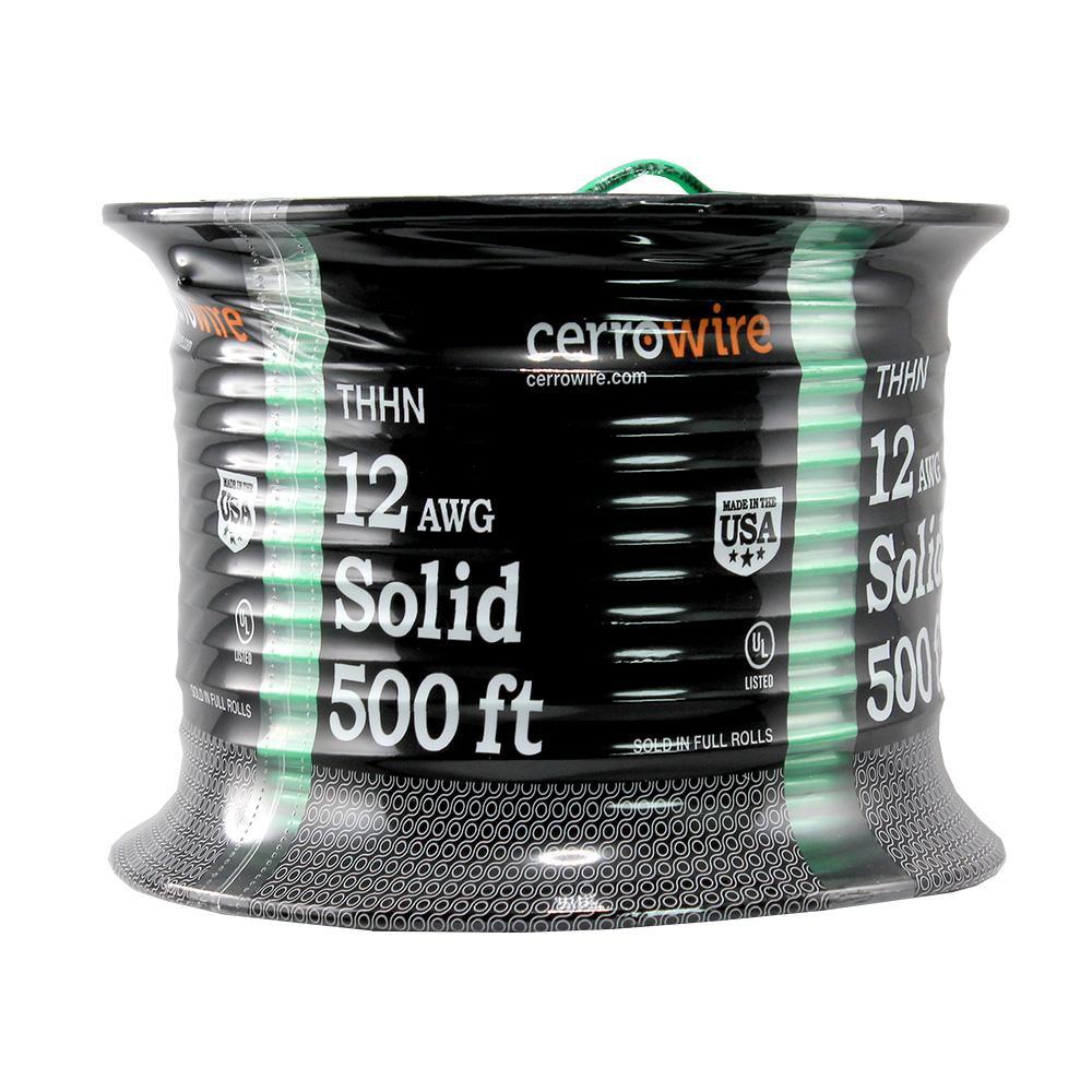 500 ft. 12/1 Red Solid THHN Wire - Super Arbor