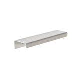 Richelieu 4-in (102mm) Center to Center Stainless Steel Rectangular Edge Drawer Pull