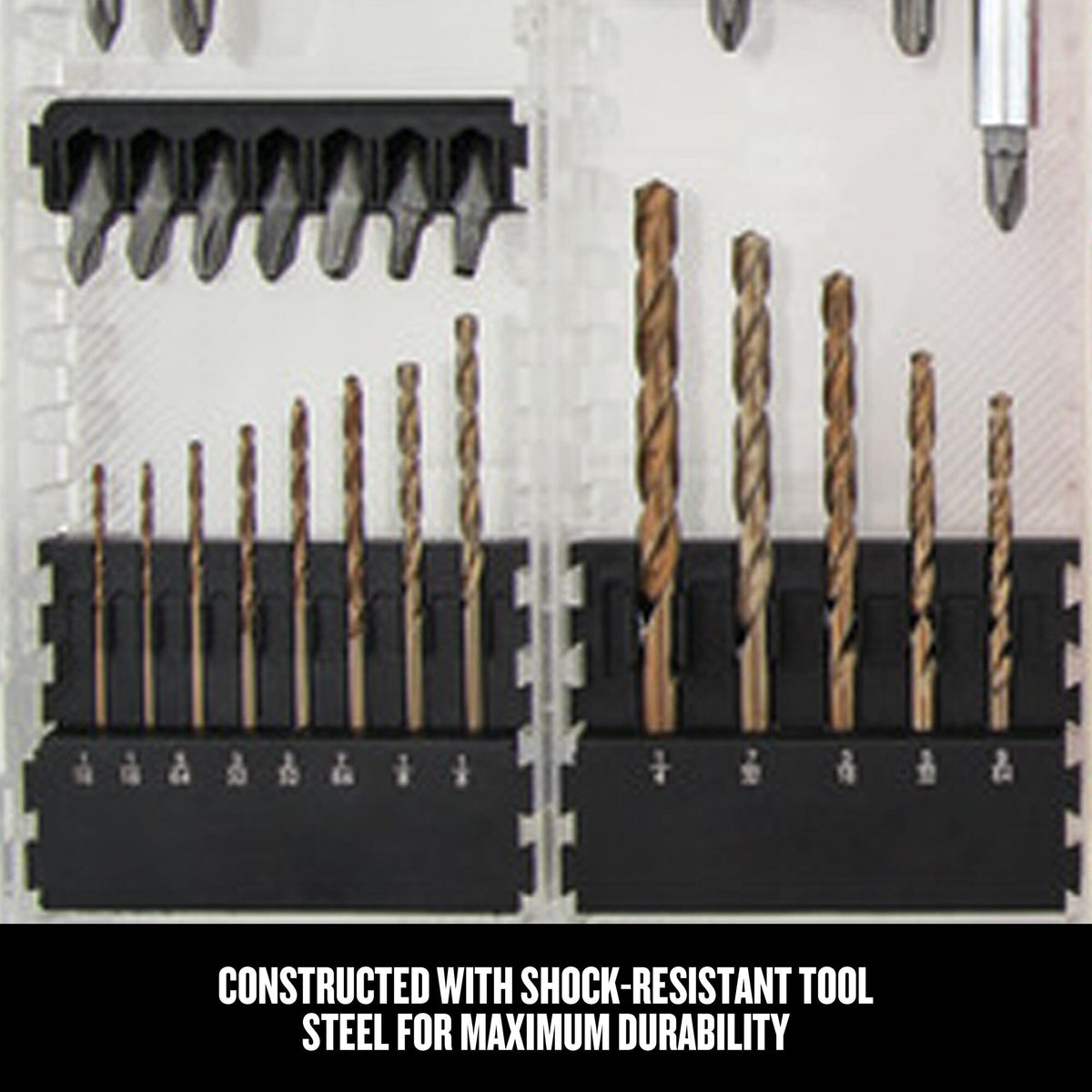 CRAFTSMAN 60-Piece Steel Hex Shank Screwdriver Bit Set, CMAF1260