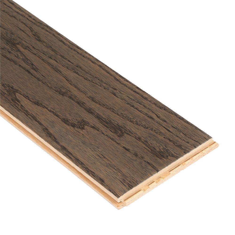 Bruce American Originals Coastal Gray Oak 3/4 in. T x 5 in. W x Varying L Solid Hardwood Flooring (23.5 sq. ft./case) - Super Arbor