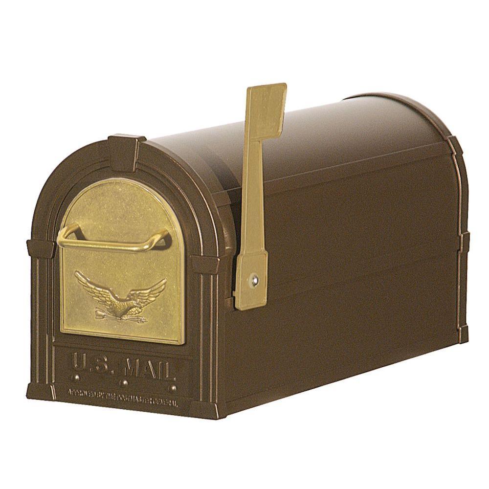 4800 Series Eagle Rural Post-Mount Mailbox - Super Arbor