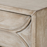 Mercana Giselle Brown Fir 3-Drawer Accent Chest