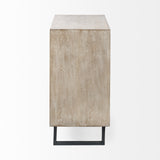 Mercana Giselle Brown Fir 3-Drawer Accent Chest