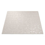 Fasade 2-ft x 2-ft Traditional 1 Gloss White PVC Drop Ceiling Tile (5-Pack, 20-sq ft / Case)
