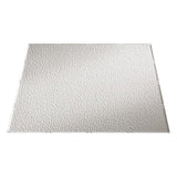 Fasade 2-ft x 2-ft Border Fill Matte White PVC Drop Ceiling Tile (5-Pack, 20-sq ft / Case)