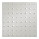 Fasade 2-ft x 2-ft Dome Matte White PVC Drop Ceiling Tile (5-Pack, 20-sq ft / Case)
