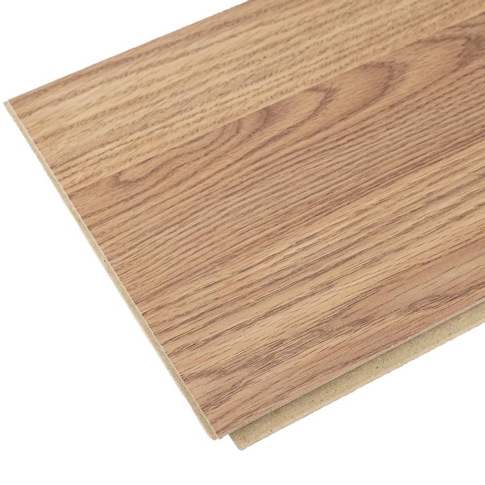 Project Source Natural Oak Smooth Wood Plank Laminate Flooring Sample