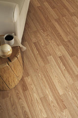 Project Source Natural Oak Smooth Wood Plank Laminate Flooring Sample