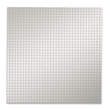 Fasade 2-ft x 2-ft Square Matte White PVC Drop Ceiling Tile (5-Pack, 20-sq ft / Case)