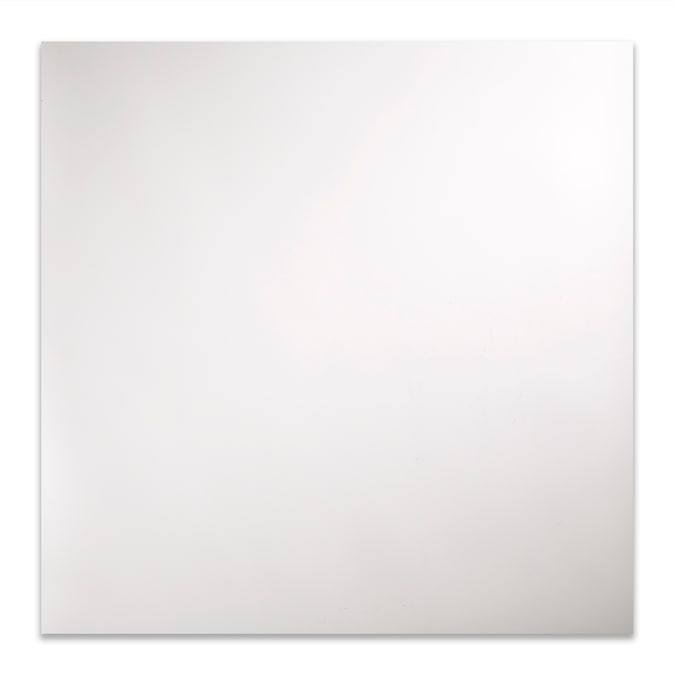 Fasade 2-ft x 2-ft Flat Panel Matte White PVC Drop Ceiling Tile (5-Pack, 20-sq ft / Case)