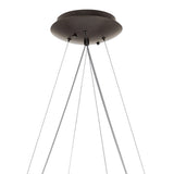 Kichler Moderne 1-Light Bronze Modern/Contemporary Led Chandelier